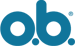 Bild på o.b.®  tamponger logotyp i Sverige.